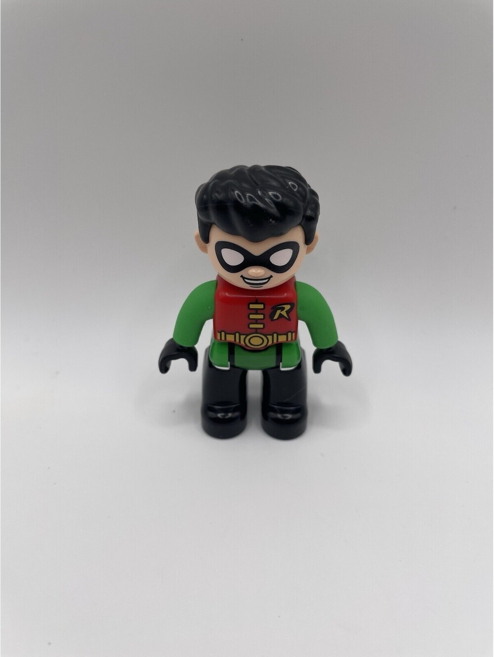 Lego Duplo Robin From Batman Dc Super Hero Replacement 2.5" Mini Figure Exc Cond
